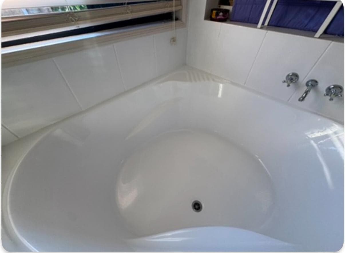 Example of completed cleaning work